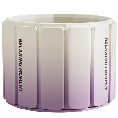 索白免安装成人家用折叠泡澡桶