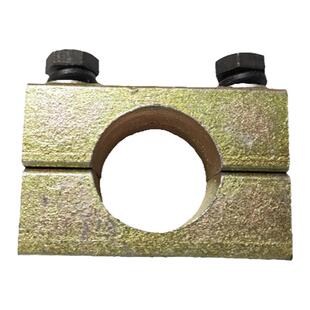 挖掘机配件勾机大中斗臂油缸油管铁管夹子破碎锤管夹子单孔管卡子