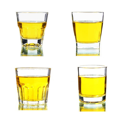 玻璃杯白酒杯酒家用啤酒杯