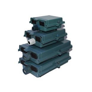 【13%专票】慧好旋卡电话分线盒10/20对30/50对大对数通信电缆旋卡接线端子纯铜接线柱 防水室外分线盒分线箱