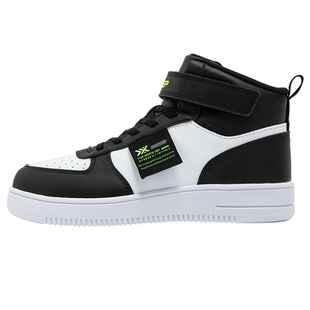 特步儿童秋冬童鞋男童鞋女童板鞋运动鞋休闲鞋男孩鞋子棉鞋熊猫鞋