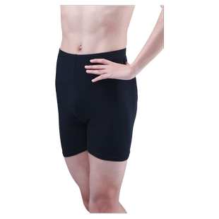 柏屋男士芭蕾舞蹈服三分裤成人练功裤平角裤形体裤短裤123312031