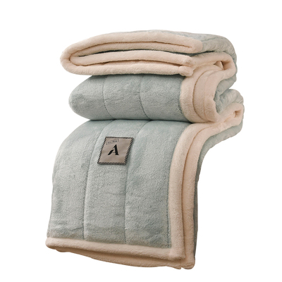 牛奶绒毛毯冬季加厚沙发盖毯