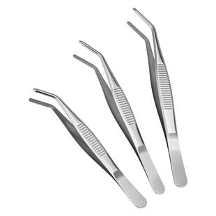 医用镊子夹医疗外科手术钳子组织剪尖头防滑不锈钢解剖钓鱼持针器