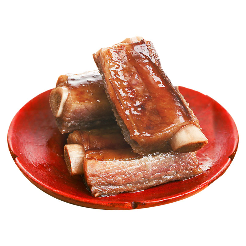 腊排骨 土猪肉鲜肉制作 四川特产烟熏农家手工自制正宗腊排骨包邮