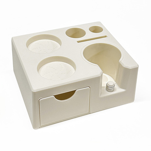 意式咖啡压粉座布粉器底座粉锤收纳多功能手柄置物座通用支撑架子