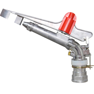 合金可调喷头农业自动旋转摇臂大喷枪园林灌溉草坪喷洒农田用设备