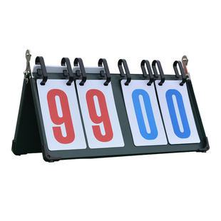 记分牌翻页台球计分牌可翻篮球积分牌数字计数牌乒乓球比赛比分牌