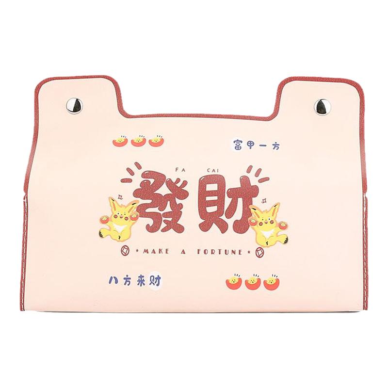 可爱ins桌面卡通纸巾盒罗格箱包