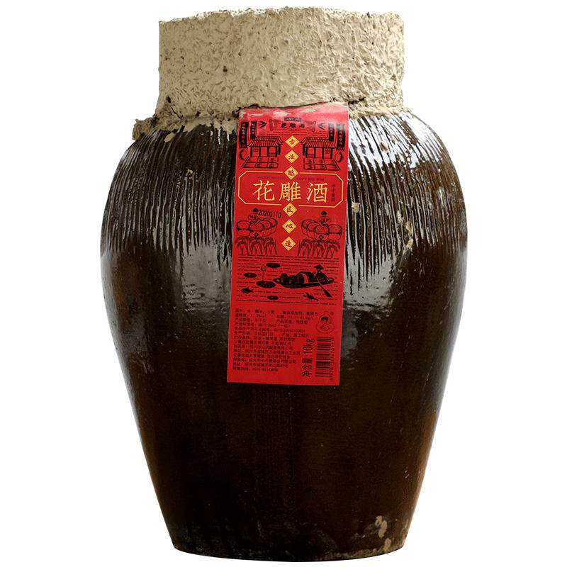 17度半干型传统花雕酒20斤大坛装