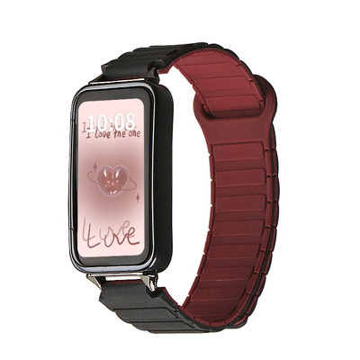 手环10表带装甲硅胶回环磁吸