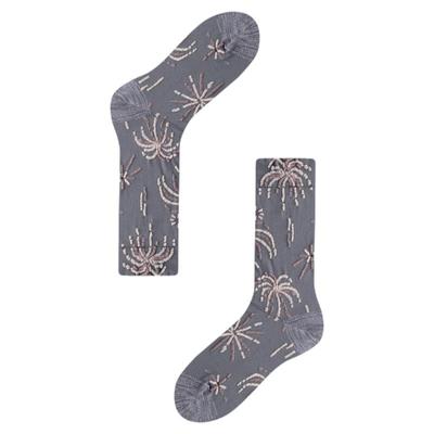 AR闪闪烟花中筒袜亮光丝袜