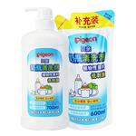 Pigeon贝亲婴儿奶瓶清洗剂宝宝清洁剂1300ml×1套奶嘴清洁剂