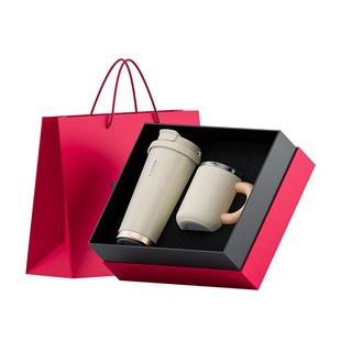 Vanow咖啡保温杯礼盒生日伴手礼物马年新年情人节送女友老婆定制