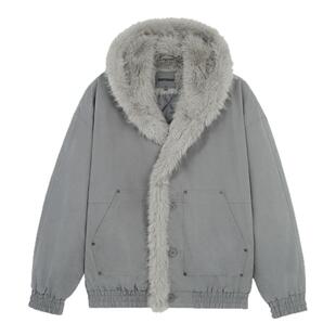 【无界穿行·wherever】BODYDREAM座山雕外套男款宽松夹克厚棉服