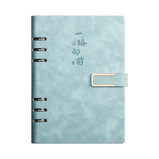 活页本笔记本本子2026年新款a5定制加厚高颜值私人硬皮面b5日记本成人会议记录本商务办公工作记事本可印logo