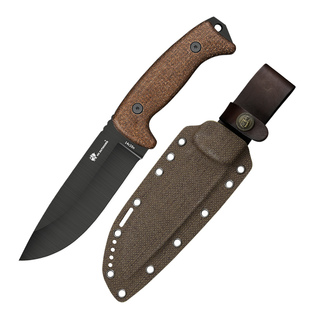 汉道丛林直刀14C128N钢一体锋利高硬度野外开山开路排障劈砍柴刀