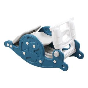 儿童两用摇摇马宝宝木马家用摇椅婴儿塑料摇马滑梯多功能组合玩具