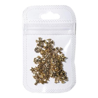 克罗心复古合金美甲饰品