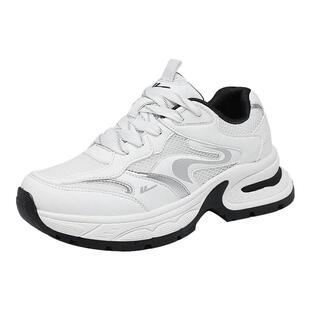 回力男鞋厚底老爹鞋2025秋季新款网面透气小白鞋男士休闲运动鞋子