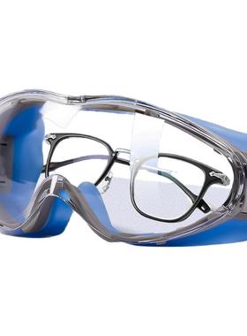 男式骑行护目镜可戴近眼镜近视镜户外摩托车自行车套镜运动宠物