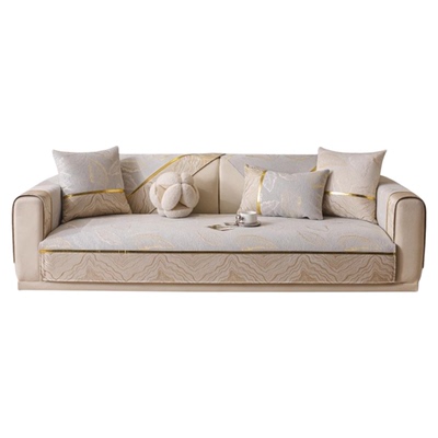 2025新款四季通用简约风沙发盖垫高级雪尼尔防滑沙发坐垫沙发套罩