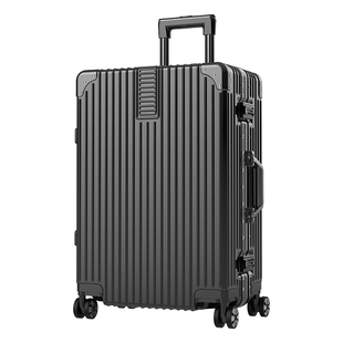 游乐者拉杆箱行李箱铝框旅行箱万向轮20女男学生24密码皮箱子28寸