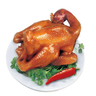 甘肃特产当日现做静宁烧鸡农家母鸡老土鸡新鲜熟食约两斤整只包邮