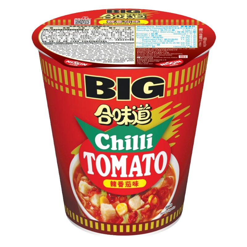 香港版BIG合味道方便面泡面