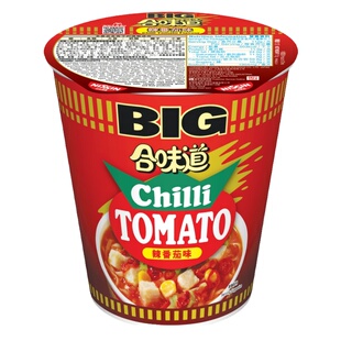 香港版BIG合味道日清方便面泡面辣番茄味泰式冬阴功 泡菜豚骨锅味