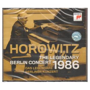 原装进口 霍洛维茨钢琴演奏 柏林传奇音乐会 古典 欧版2CD唱片