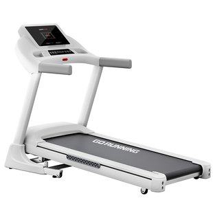 立久佳跑步机家用款小型室内大型可折叠爬坡健身房专用白猛犸Pro