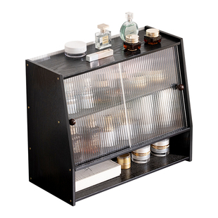 桌面化妆品收纳盒茶具展示柜子餐具水杯子收纳储物家用厨房置物架