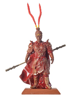 黑神话悟空金箍棒齐天大圣陶瓷雕塑客厅玄关桌面手办装饰斗战胜佛