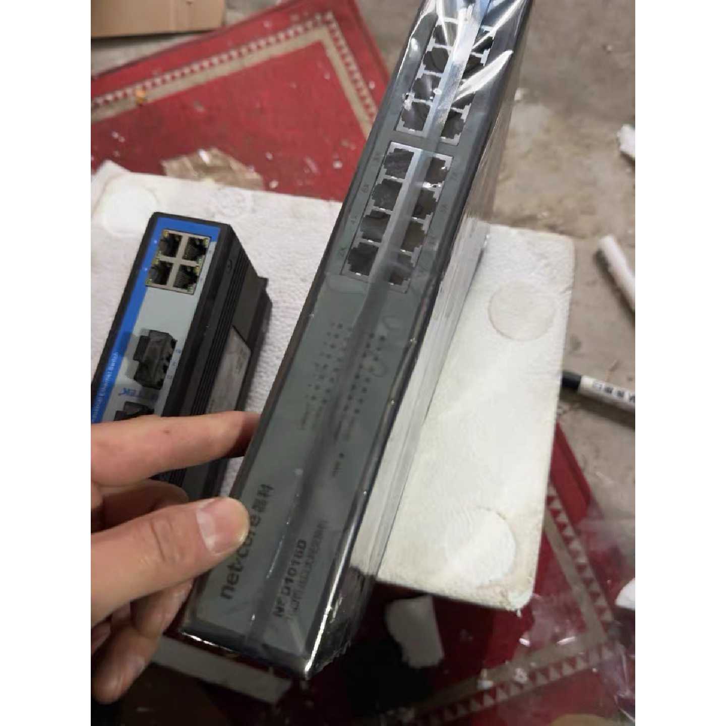 议价磊科NetcoreNSD1016D16口百兆交换机东莞维修