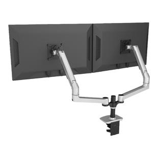 新视纪V6双屏多显示屏电脑桌面升降旋转伸缩铝合金万向显示器支架