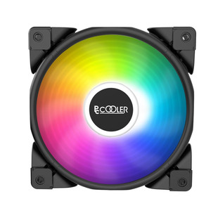 超频三电脑风扇8CM/6/7/12厘米14静音四针4PIN散热RGB机箱风扇