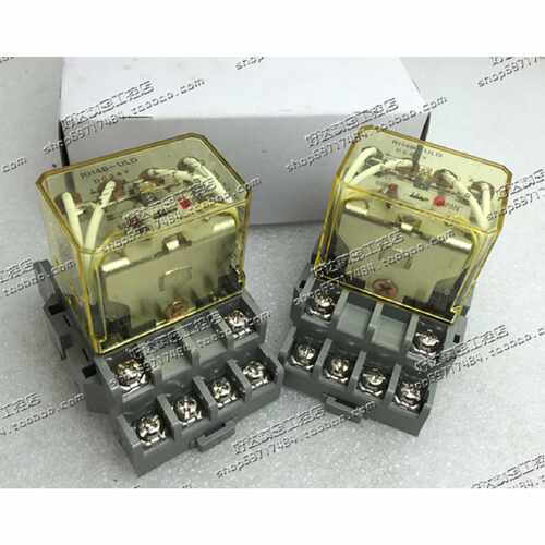 议价原装正品 和泉 RH4B-HLDSH4B-05U （继电器配底座)  24VDC 现