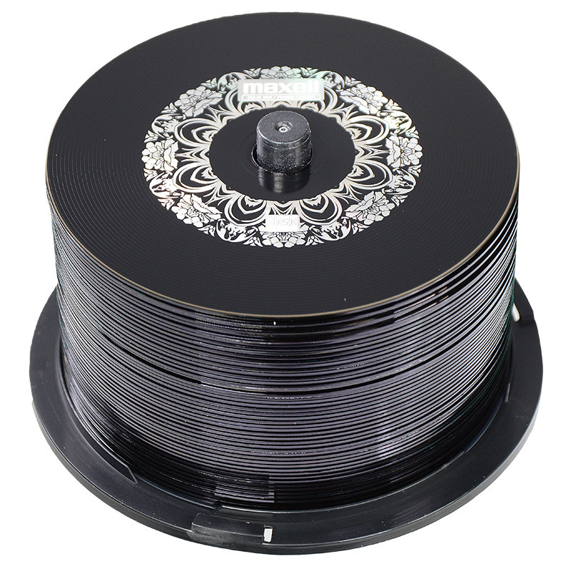 Maxell ������� CD-R ���� 48x/52x �������ֿհ׵� 50ƬͰװ MQϵ�к�е�Ƭװ 6.63Ԫ/������19.89Ԫ��