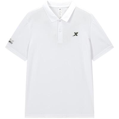 特步短袖T恤男夏季男士POLO衫