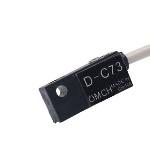 沪工气缸磁性式感应器传感接近开关D-C73磁控DC直流二线常开磁力