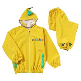 儿童雨衣雨裤套装幼儿园小学生中大童分体式可爱卡通防风防水外套