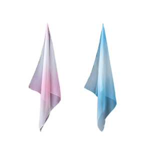 诀别书舞蹈丝巾雪纺手帕粉红渐变胶州秧歌古典舞方巾表演专用道具