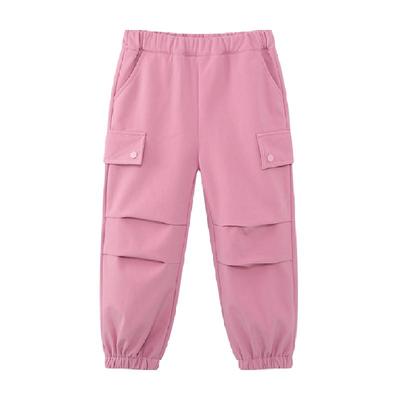 左西女童冬季新品裤子工装裤