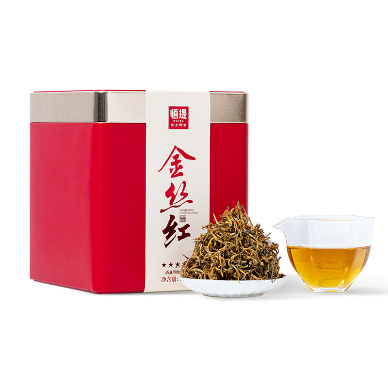 悟提茶叶云南凤庆滇红2026年正宗新茶金丝红蜜薯香送礼盒装500g