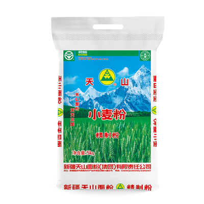 新疆特产天山面粉5kg家用精制粉