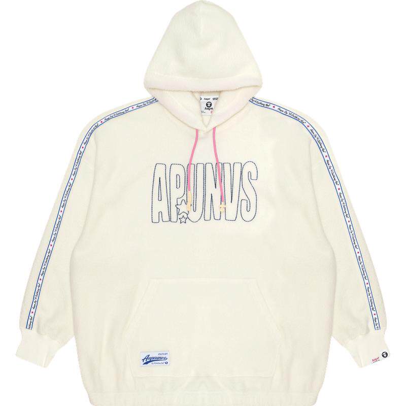 Aape侧边串标连帽卫衣A388XXL