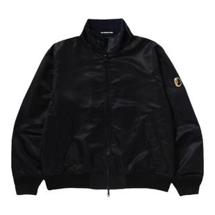 MR.BATHING APE男装24年秋冬猿人拉链哈林顿夹克外套140316N