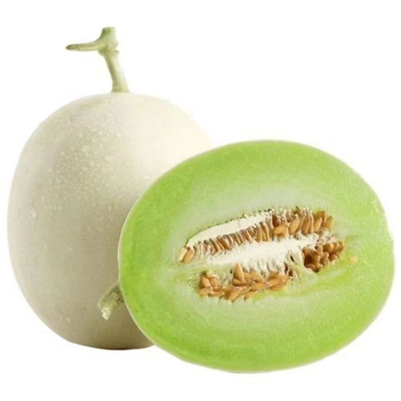 头茬玉菇蜜瓜绿肉软糯甜冰淇淋甜瓜非玫珑瓜现摘新鲜水果整箱包邮