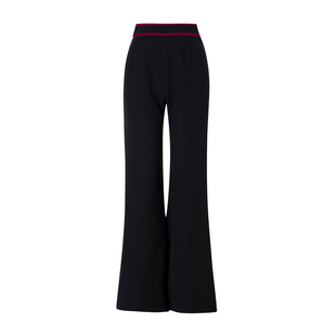 MD千亿【墨色流影】2025冬季气质高腰百搭时尚休闲裤